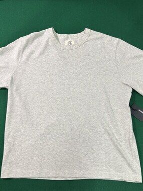Buck Mason Mens Heather Oat Field-Spec Cotton Heavy Tee Sz XXL MSRP $62 [DC16]
